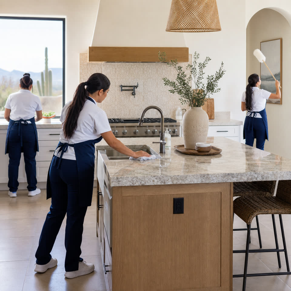 Professional house cleaning reference image for House Cleaning Subscription vs Cleaning Company in Tucson.