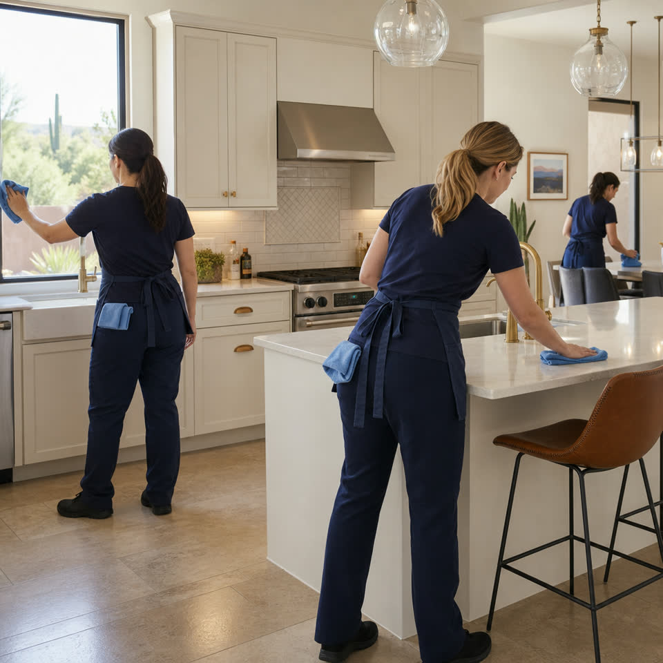 Professional house cleaning quote reference image for Move Out Cleaning Cost Tucson az.