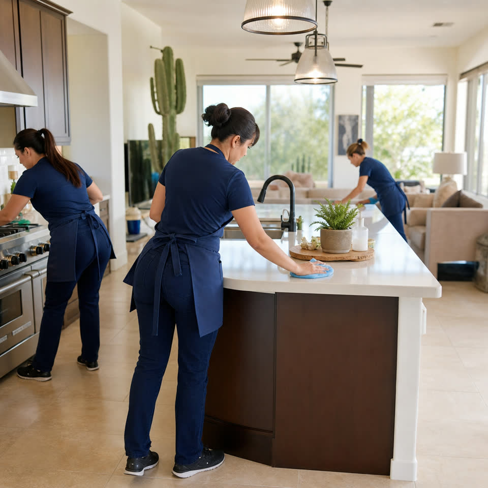 Professional home cleaning reference image for Where to Start Cleaning Your House in Tucson.